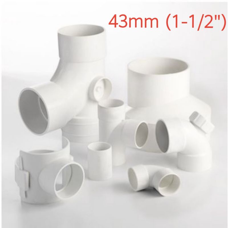 UPVC White Fittings (1-1/2