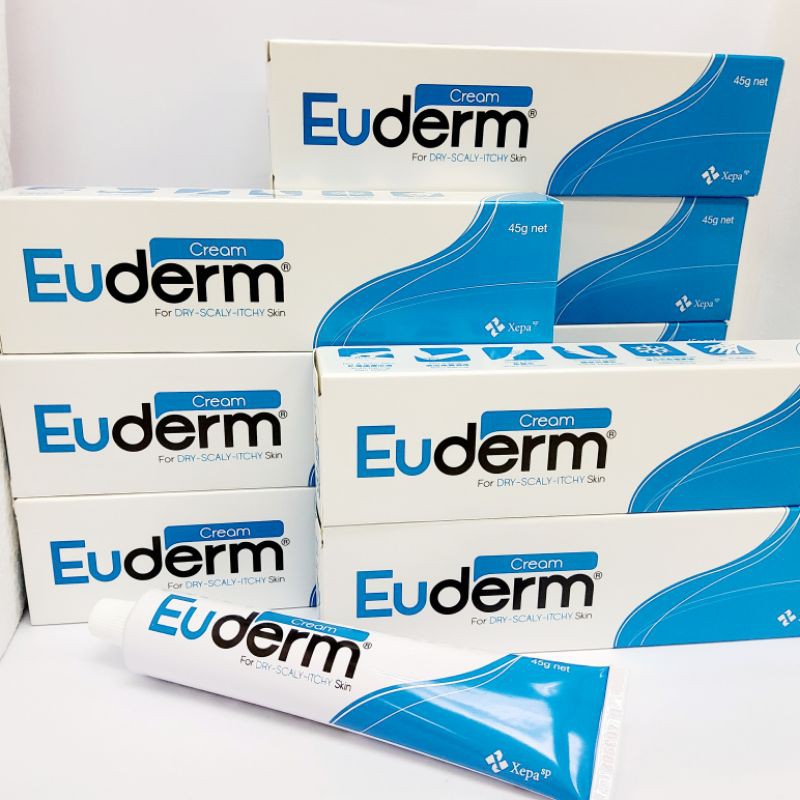 CREAM EUDERM FOR DRY-SCALY-ITCHY SKIN 45g | Shopee Malaysia