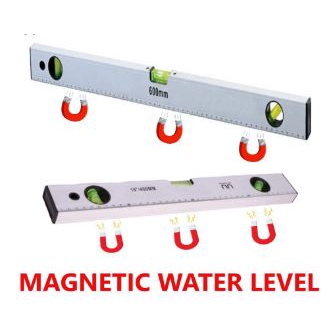 Magnetic Water Level Horizontal Vertical Ruler Spirit Level Balance ...