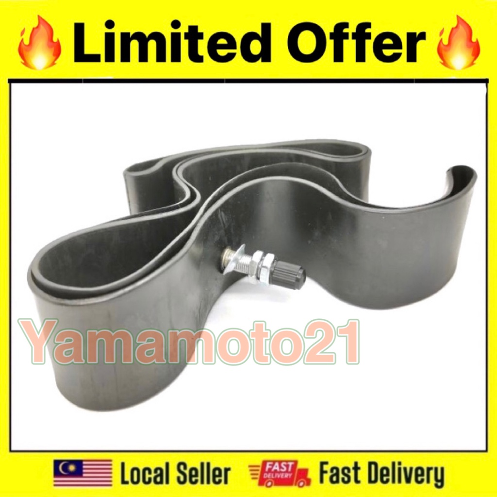 RIM BELT REPAIR SAIZ 17 SIAP KEPALA TUIB TEBAL GETAH GETAH RIM TUBELESS ...