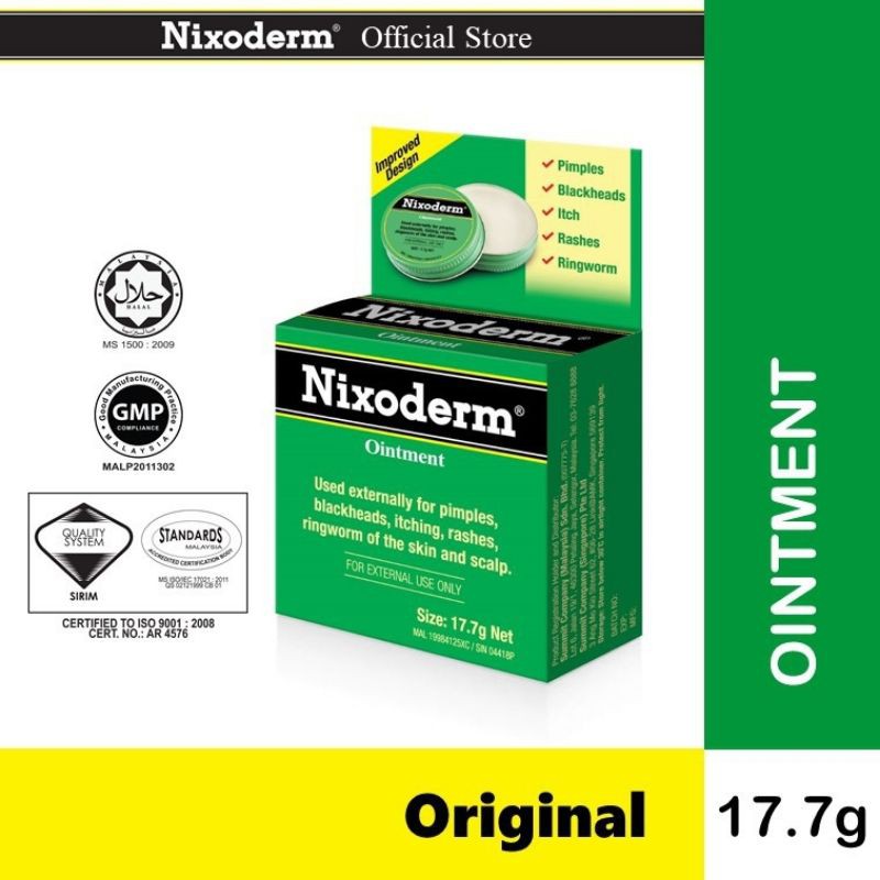 Nixoderm Ointment 17 7g Shopee Malaysia