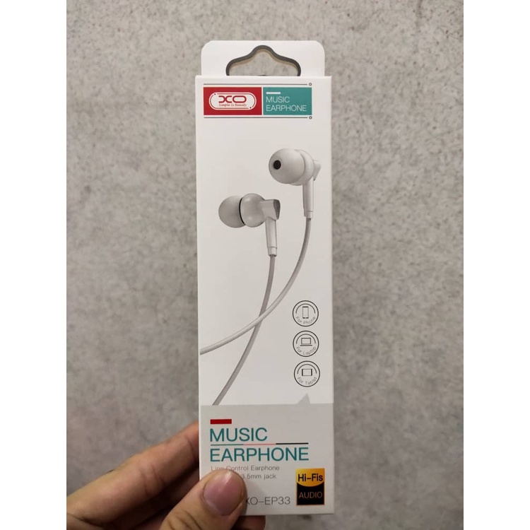 XO BRAND Stereo In-Ear Earphone Shopee Malaysia