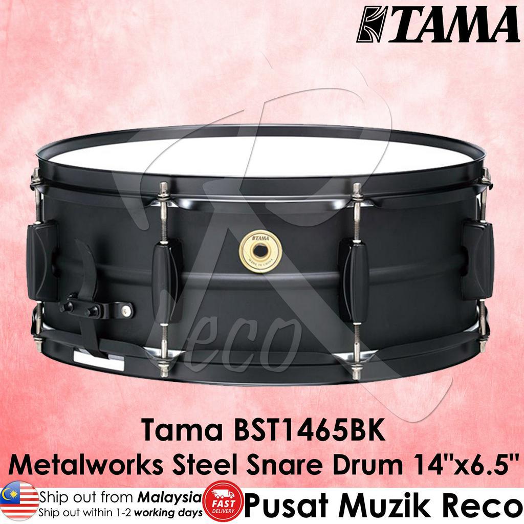 Tama Steel Snare Drum BST1455BK BST1465BK METALWORKS Steelworks Steel ...