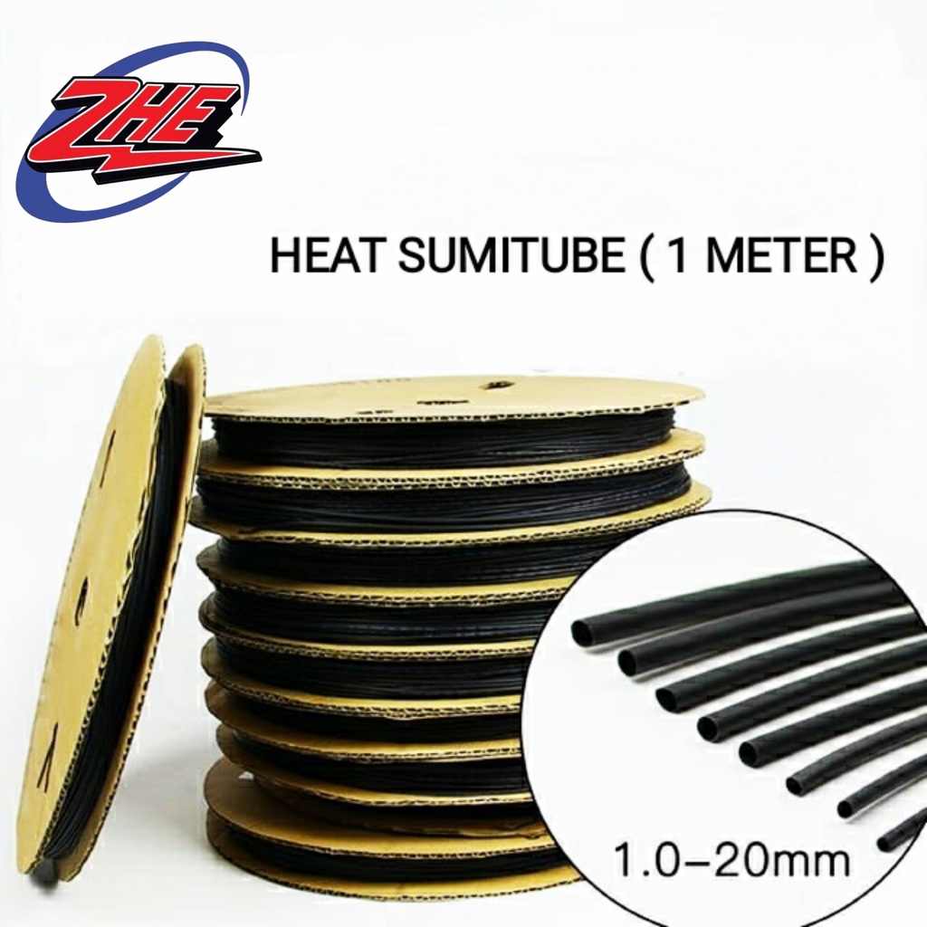HEAT SHRINK TUBE ( 1MM20MM ) HEAT SUMITUBE / HEAT SHRINKABLE SLEEVING