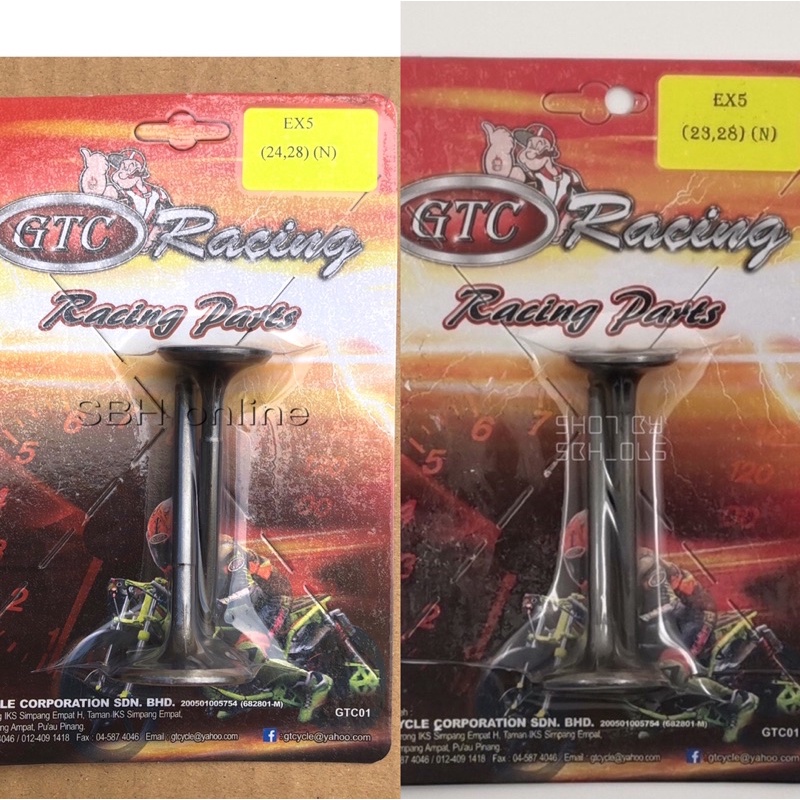 VALVE SET RACING ##VALVE RACING ##BIG VALVE -EX5 / EX5 DREAM /WAVE 100 ...