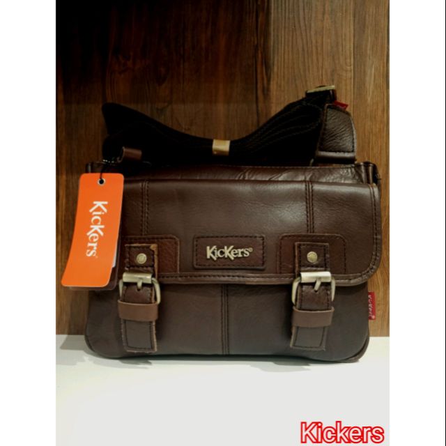 Kickers leather sling online bag