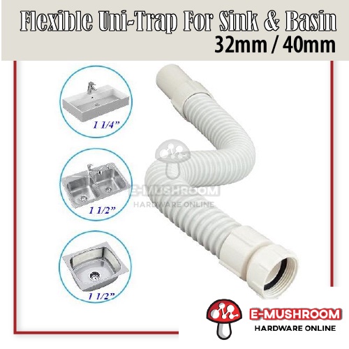 Flexible Uni-Trap For Sink & Basin | Shopee Malaysia