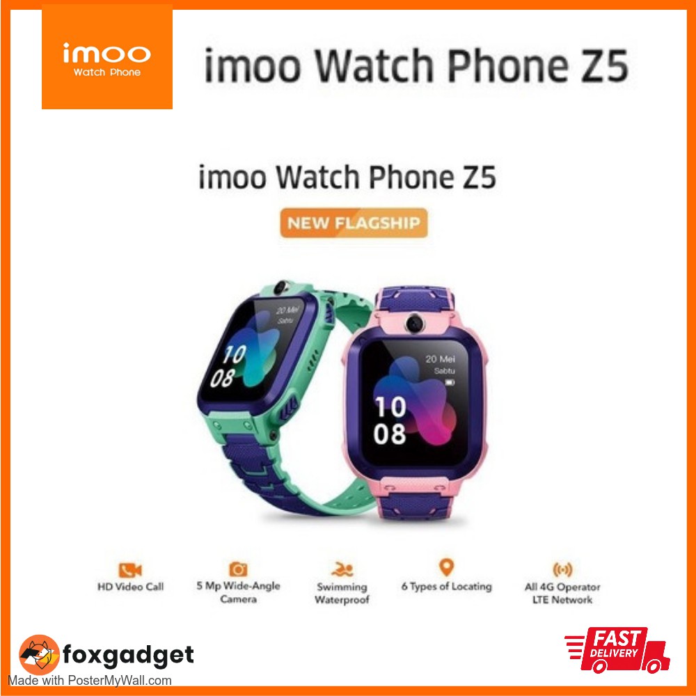 Imoo Watch Phone Z5 Ready Stock Free Gift 100 Original 1 Year Warranty Phone Watch Shopee Malaysia