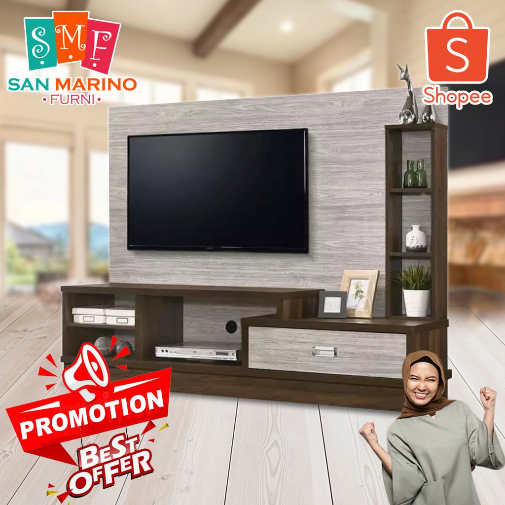 Brown TV Wood / Hall / Lounge / Display / LCD / TV Rack