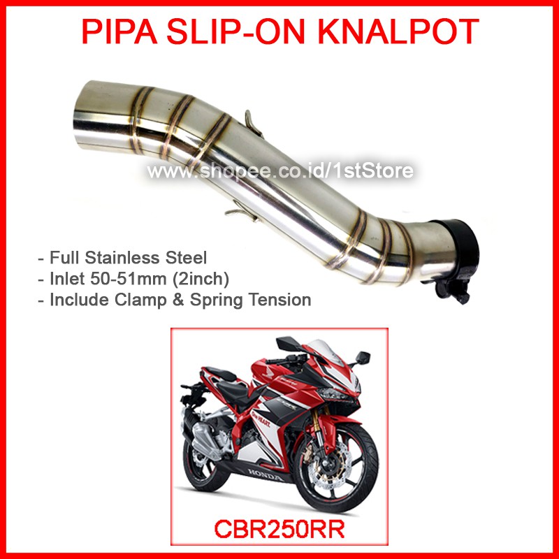 akrapovic slip on cbr250rr