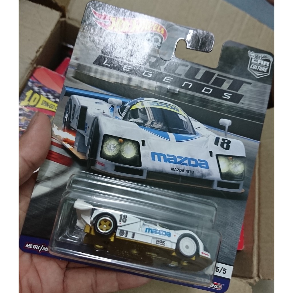 Car Hotwheels Super Car Mazda 787B (White) | Shopee Malaysia