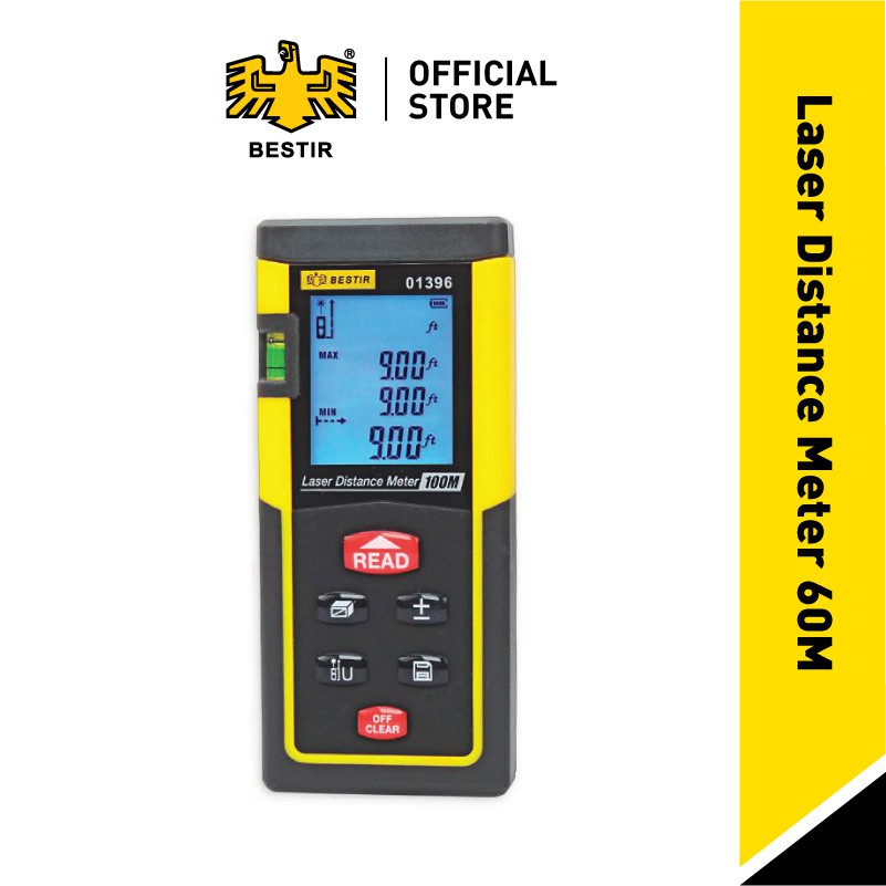BESTIR Laser Distance Measurement 60M Pengukur Laser (01395