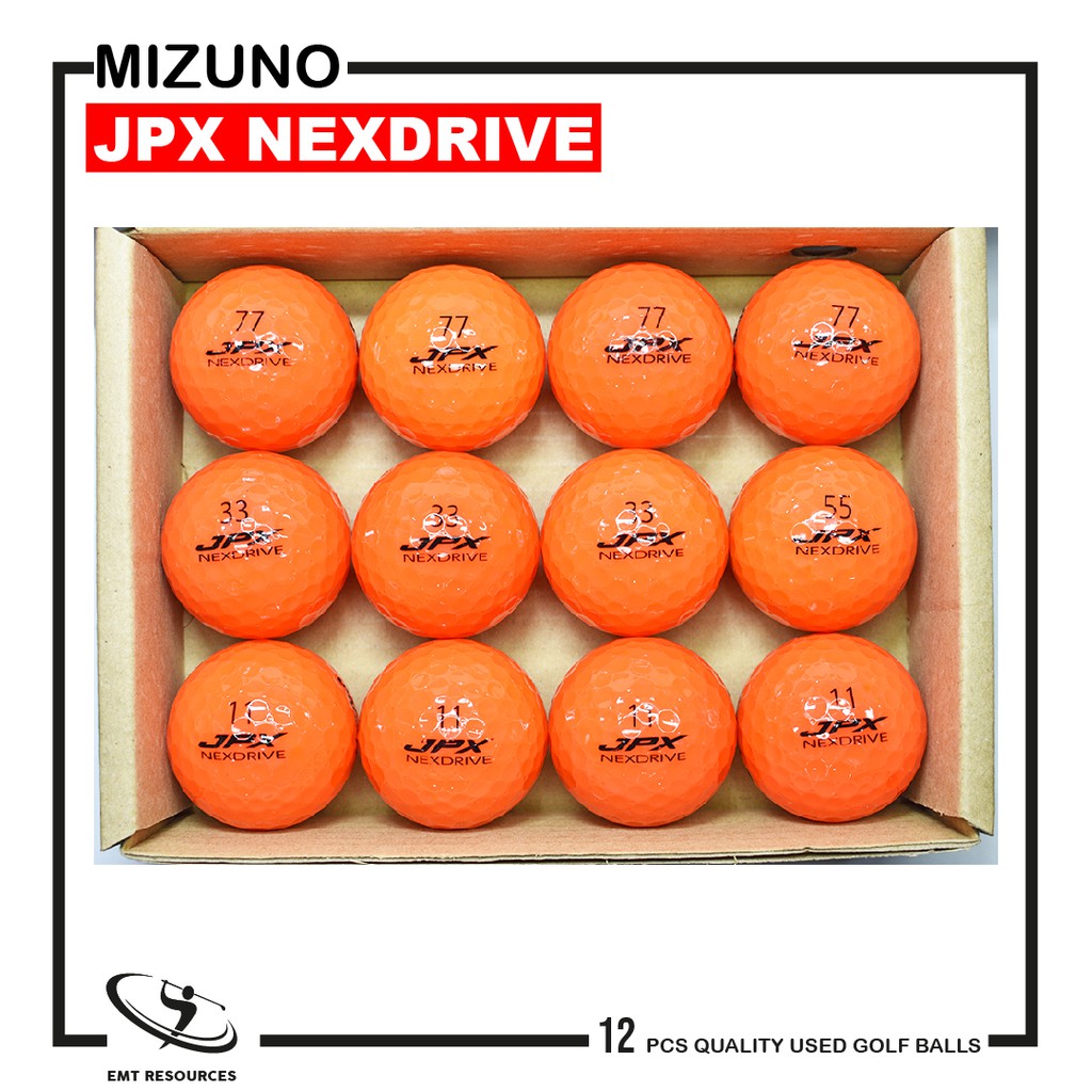 MIZUNO S201, JPX NEXDRIVE, JPX, JPX-S 12pcs used golf ball Shopee Malaysia