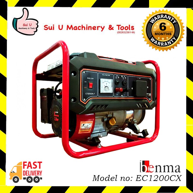 BENMA EC1200CX Gasoline Generator 1.0 kVA | Shopee Malaysia