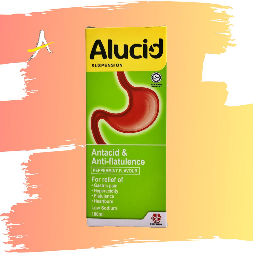 Alucid Suspension 100ml Gastric Shopee Malaysia