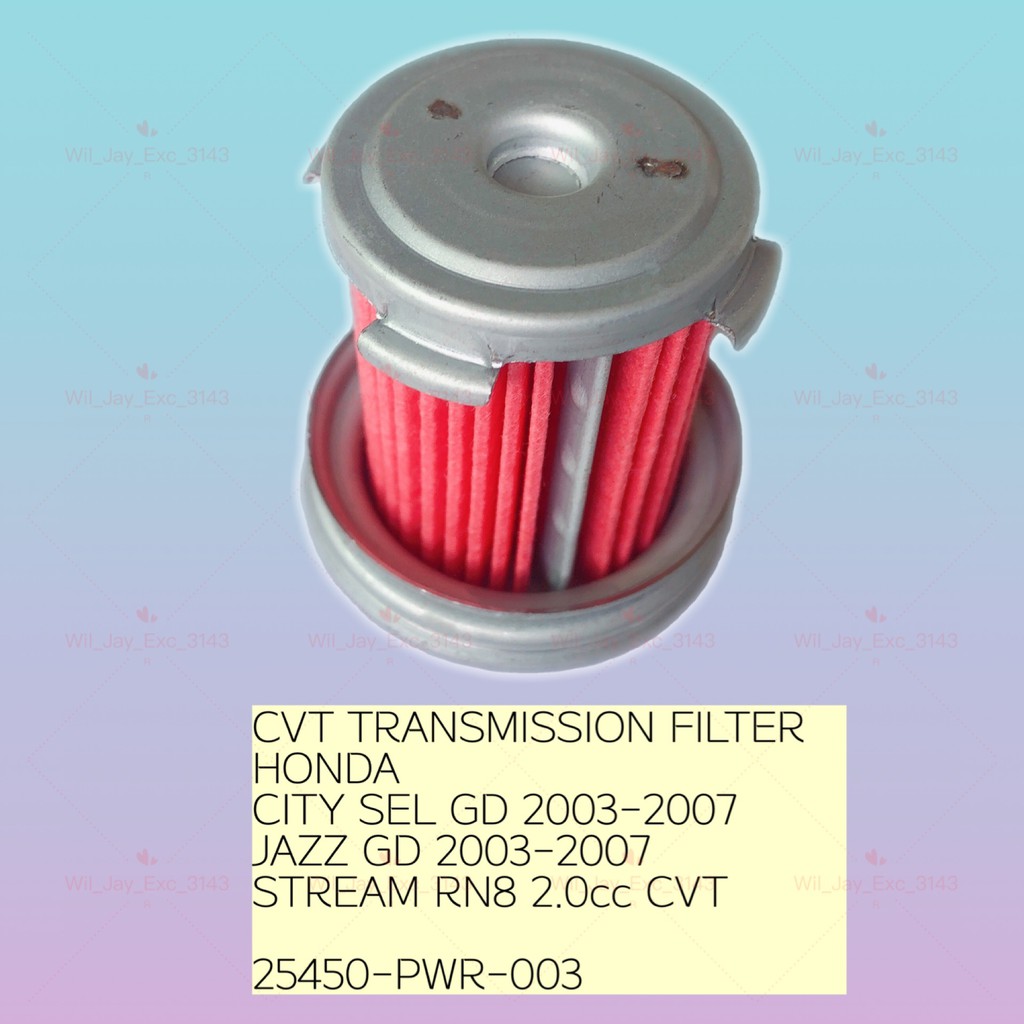CVT TRANSMISSION FILTER HONDA CITY SEL GD, JAZZ GD, STREAM RN8 2.0CC ...