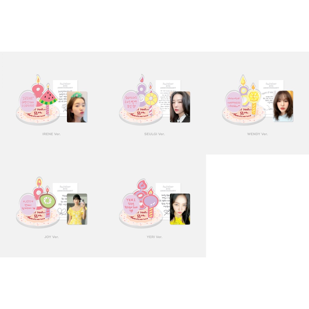 Red velvet 8th Anniversary official MD feel my rhythm queendom八