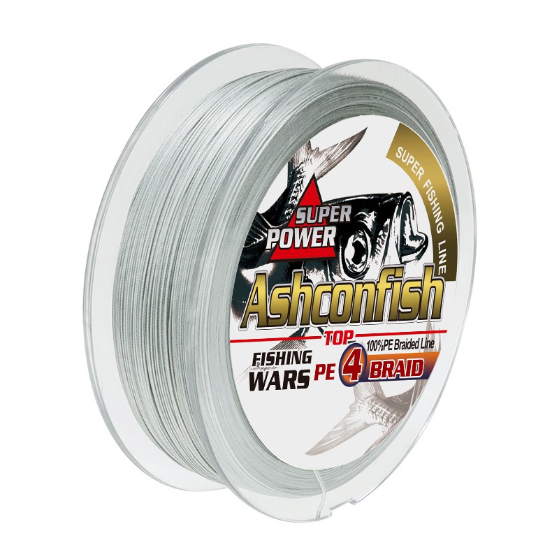 Fishing tali pancing Ashconfish 500M 4 Strands Braided Fishing Line