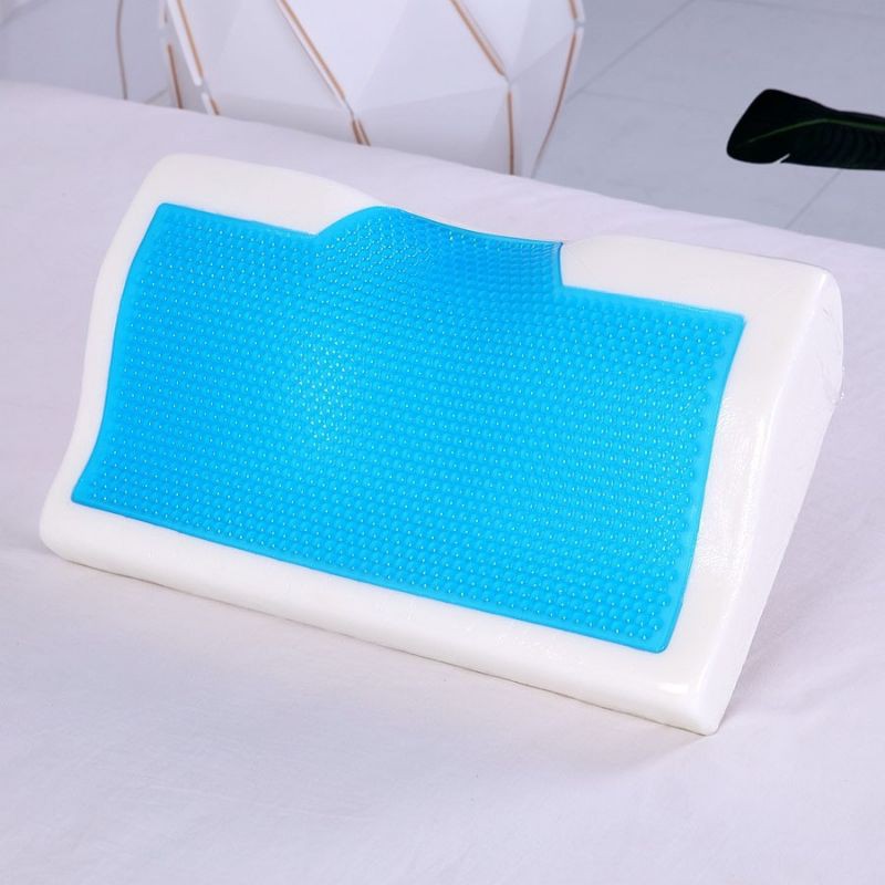 Memory Foam Cool Gel Pillow Summer Icecool Antisnore Neck Orthopedic