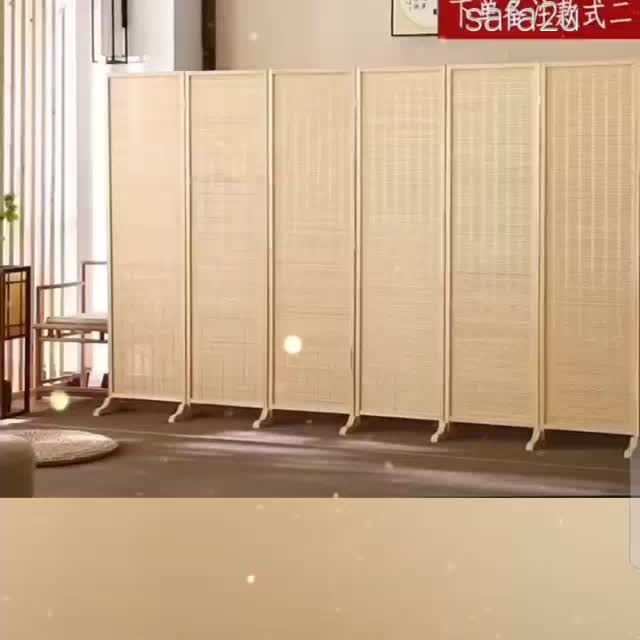 HAND MADE PARTITION Wooden Frame Bamboo Wall Partition | Bidai Buluh ...