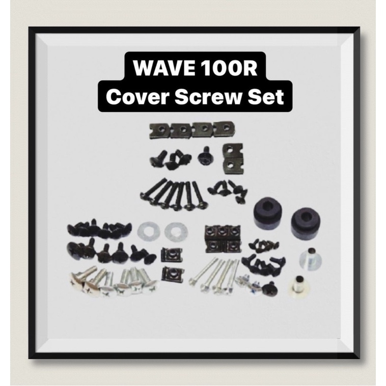 HONDA WAVE100-R COVER SCREW SET // WAVE100R WAVE 100R WAVE100R BODY ...