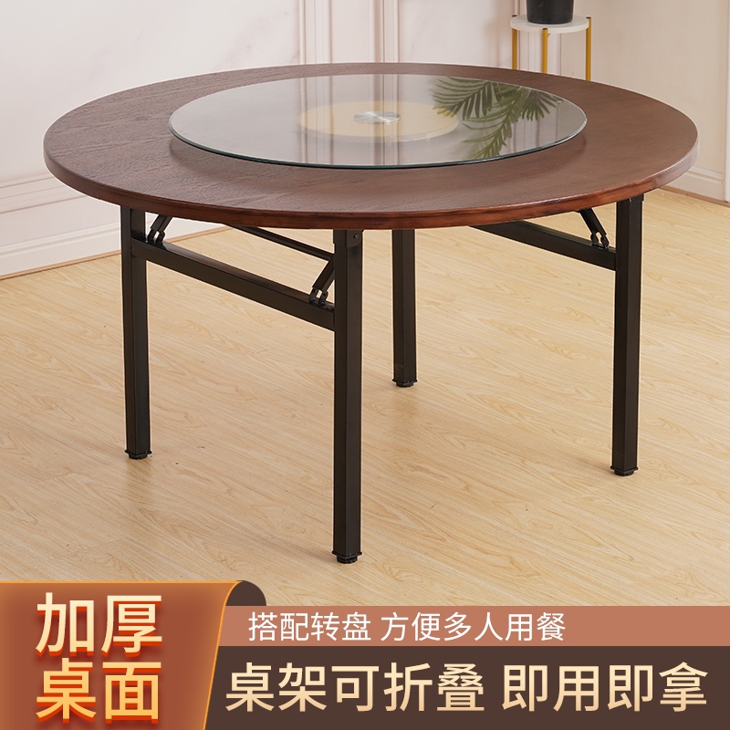 Thickened Reinforced round Table Panel Dining Table Dining Table Solid ...