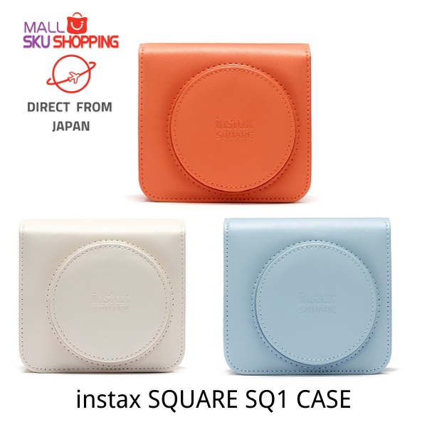 thumbnail image 2 of Frankmate Protective Case Compatible With Fujifilm Instax Square SQ1 Instant Film Camera, PU Leather Compact Case Bag With Adjustable Shoulder Strap (Vintage Brown 2 of 9