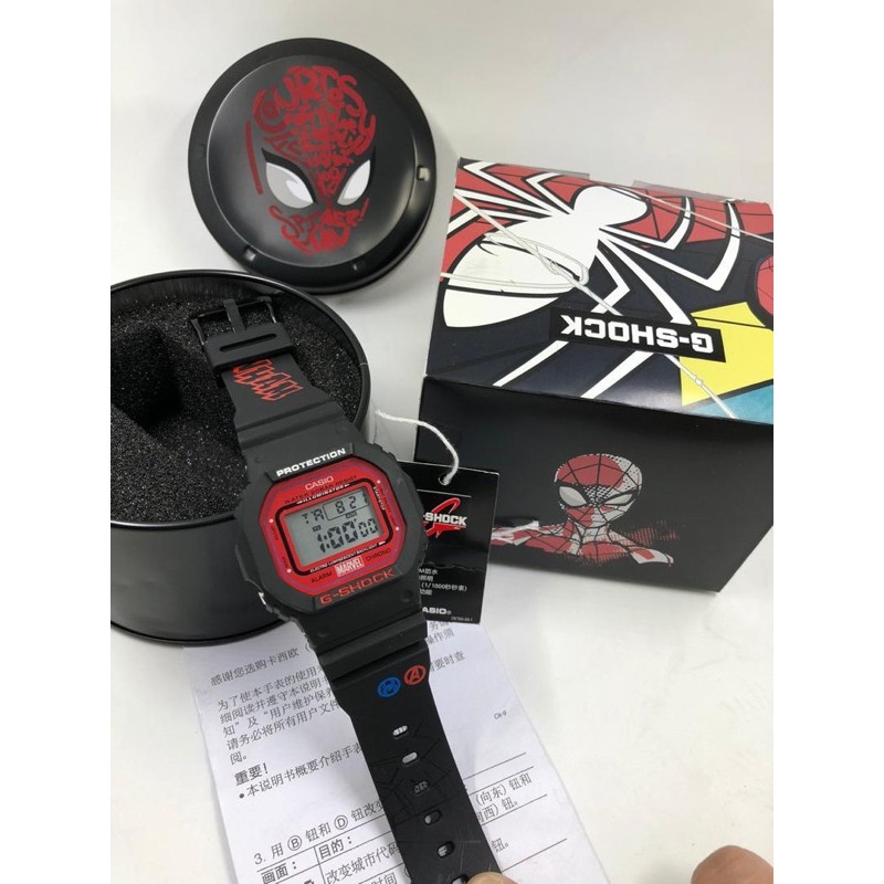 G shock spiderman edition price hotsell