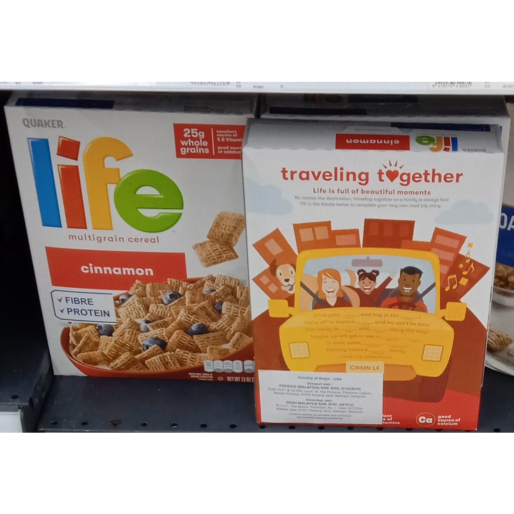 Quaker Life Multigrain Cereal Variety Pack (18 Sam's Club, 45 OFF