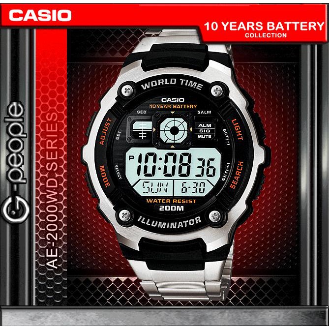 Casio ae outlet 2000wd