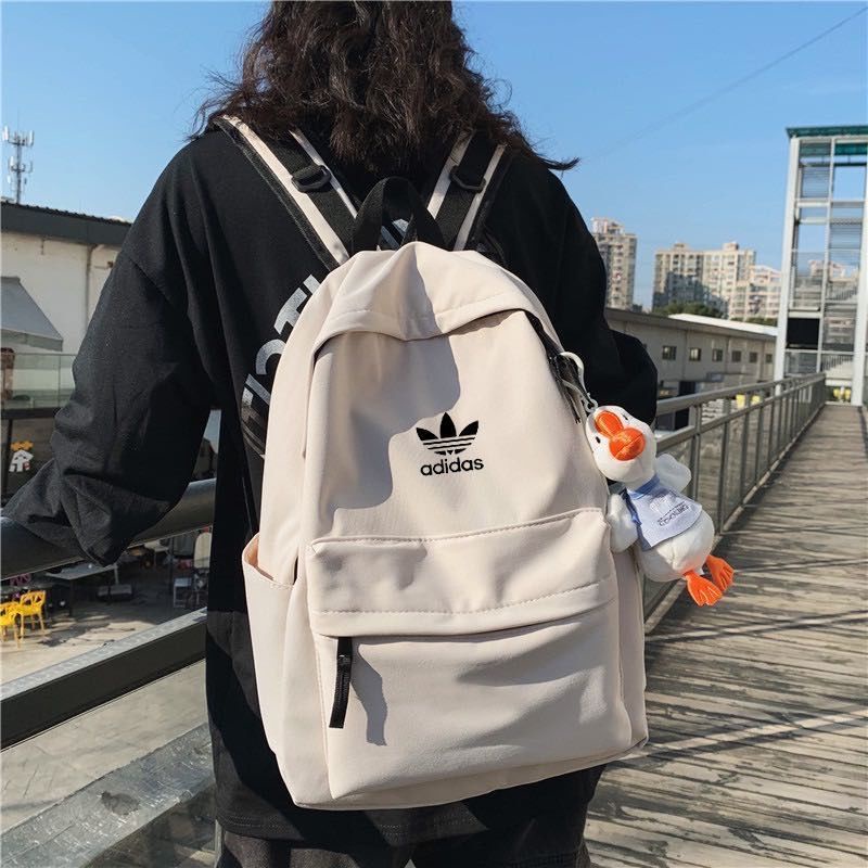 UNISEX ADIDAS BACKPACK SCHOOL BAG KOREAN TREND FASHION SPORTS LARGE CAPACITY STUDENT LEISURE TRAVEL Shopee Malaysia
