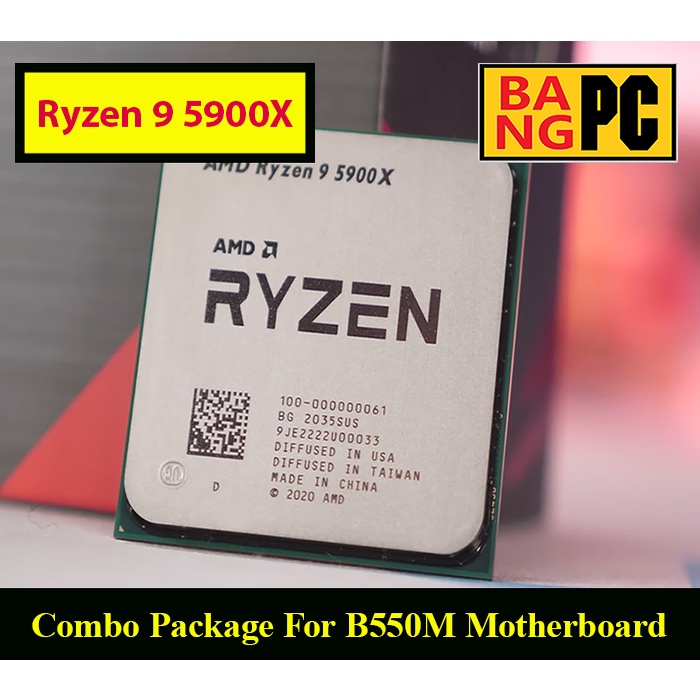 AMD Ryzen 9 5900x(R9 5900x)CPU+ GIGABYTE B550M AORUS ELITE / ASUS TUF