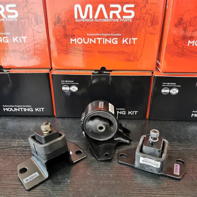 ENGINE MOUNTING FUTT SET THAILAND GENUINE MARS_PERODUA KEMBARA1.3 ...