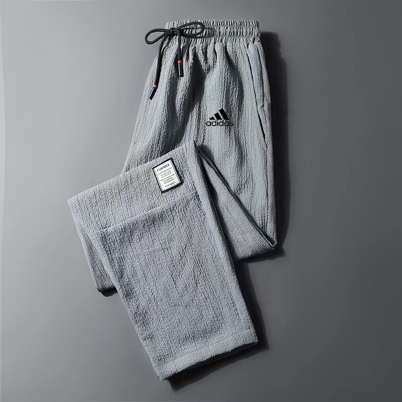 ⚡M5XL Men's Linen Breathable Stretch Jogging Pants Ice Silk Running