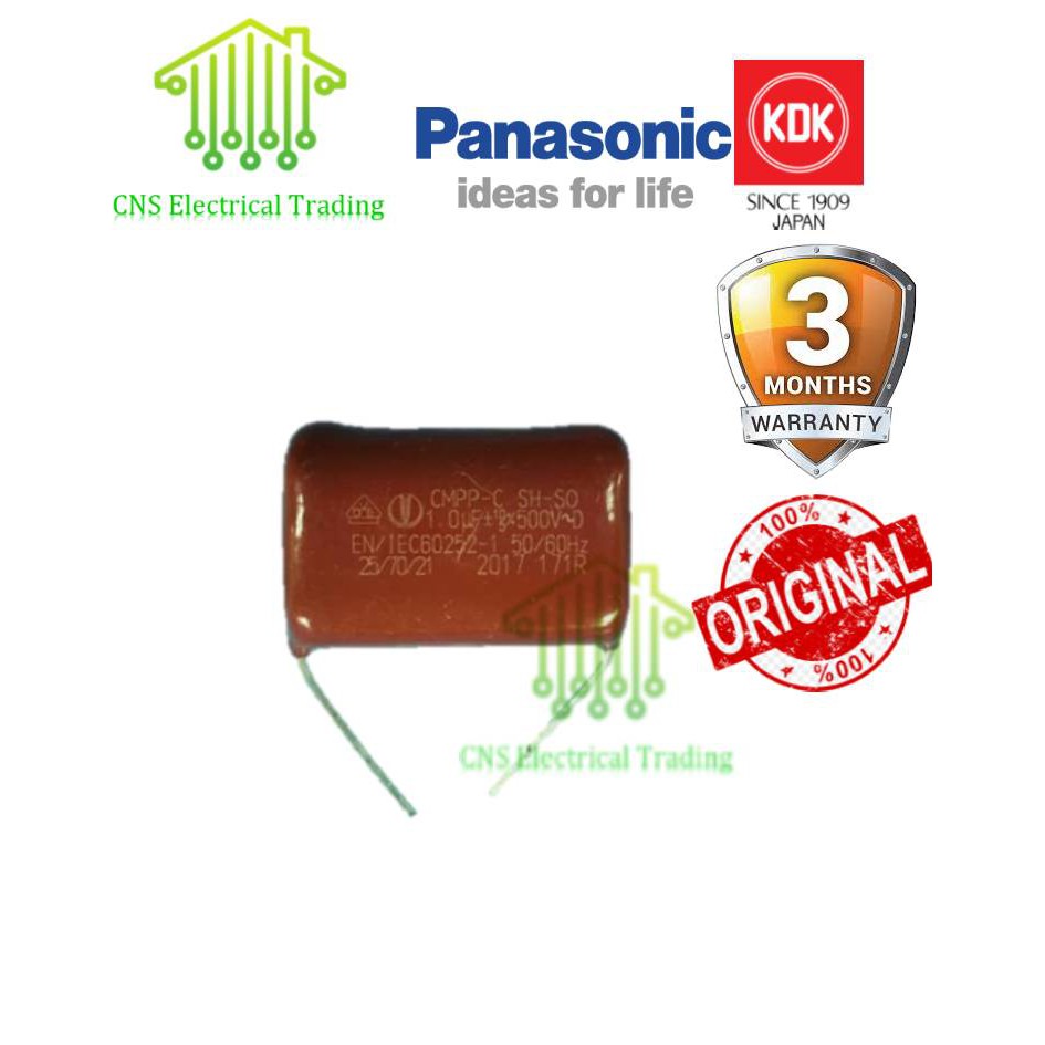 KDK Table Fan Capacitor/Condenser 1.0 µf Original Shopee Malaysia
