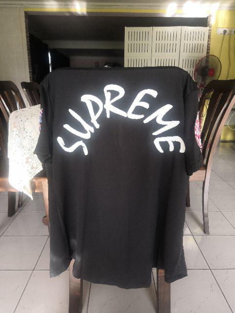 Supreme Yankees Baseball Jersey Black