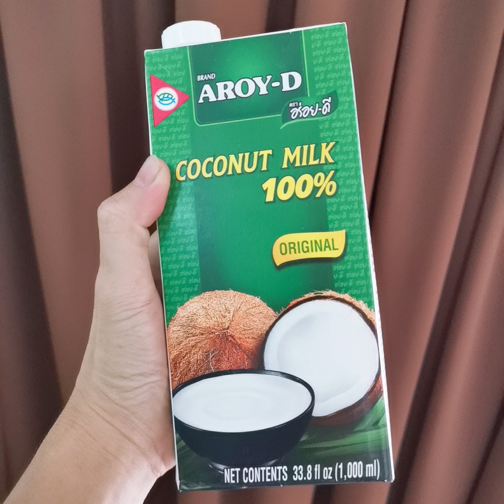 AROYD Coconut Milk 100 Thailand Coconut Milk 泰国椰浆 Aroy D Coconut