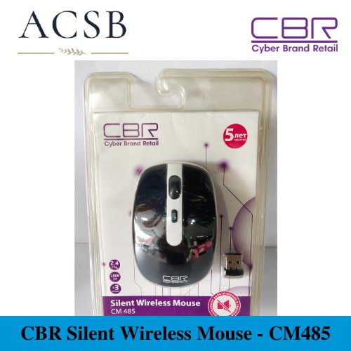 CBR Silent Wireless Mouse - CM485 | Shopee Malaysia