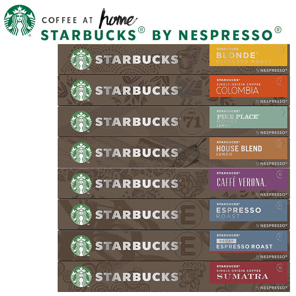 STARBUCKS ORIGINAL $9.99/SLEEVE COFFEE CAPSULES PODS ALL FLAVORS FREE –  HomeKosher