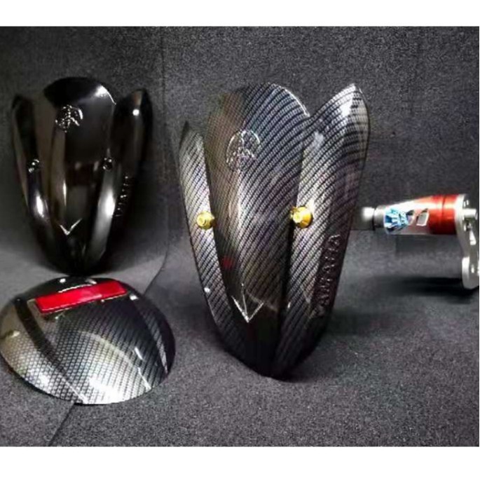 UNIVERSAL Y15ZR RS150 REAR FENDER SPLASH GUARD SET Shopee Malaysia