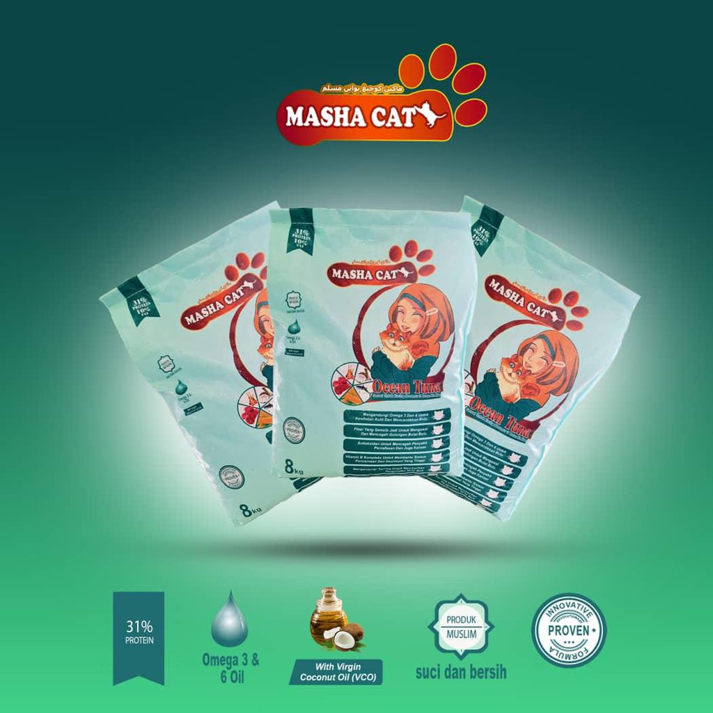 MASHA CAT FOOD 7KG!! Shopee Malaysia