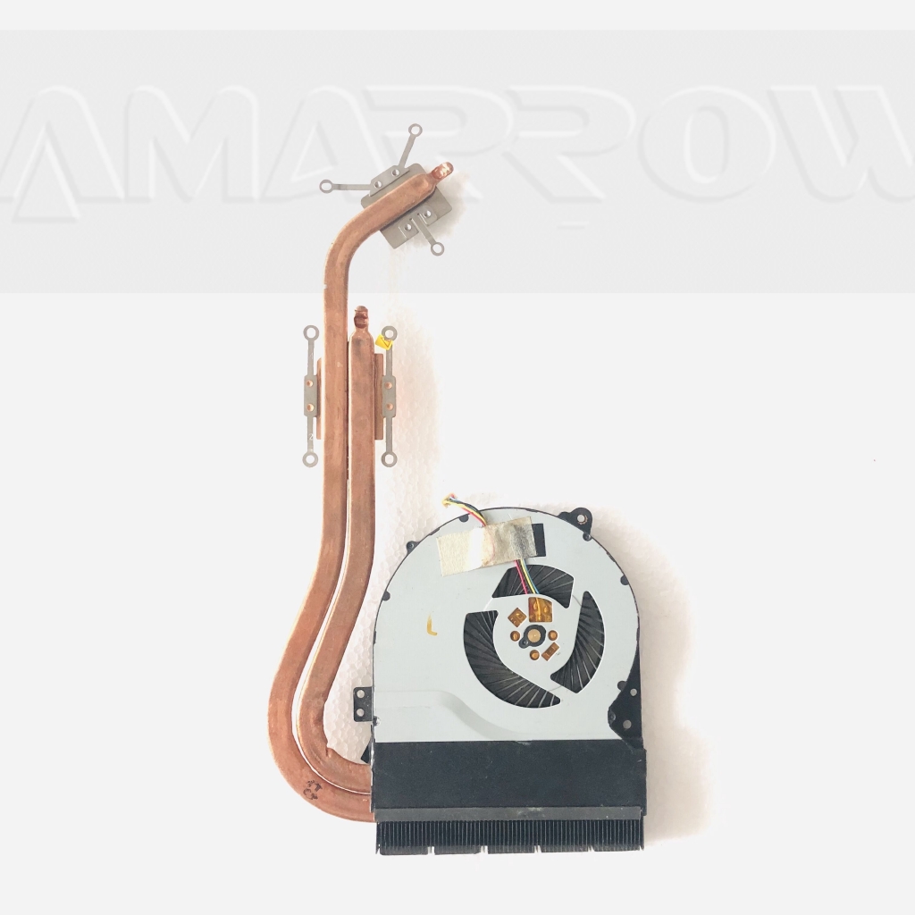Ventilateur De Remplacement Pour PC Portable ASUS X550 - 4 Pins - Noir - 19V - Neuf Sous Blister