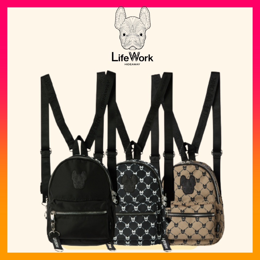 LIFEWORK Radog Jaggard Webbing Mini Backpack (2023New) | Shopee Malaysia