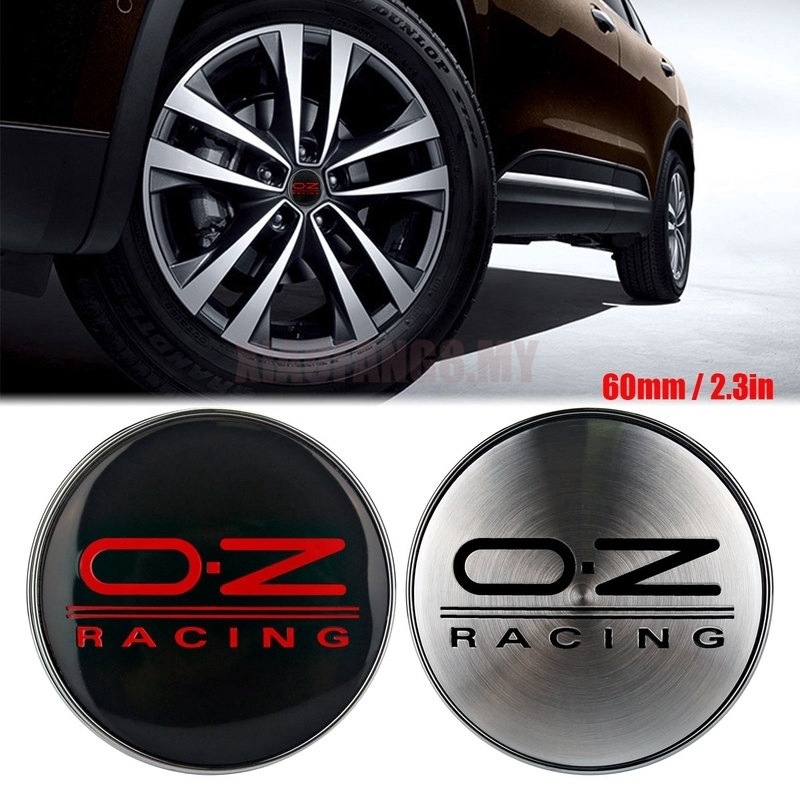 4PCS/Set 60MM 2Color Car Rim Stickers Car Wheel Center Hub Caps Wheel ...