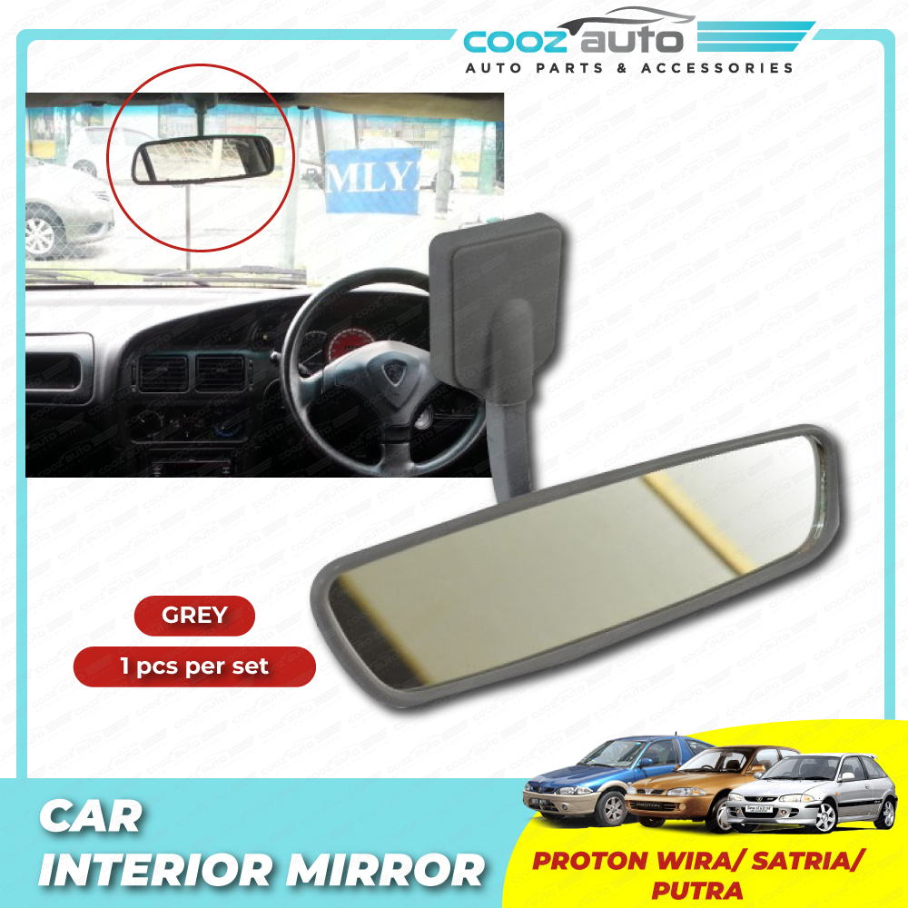 Proton Wira Satria Putra Interior Center Rear View Mirror Grey