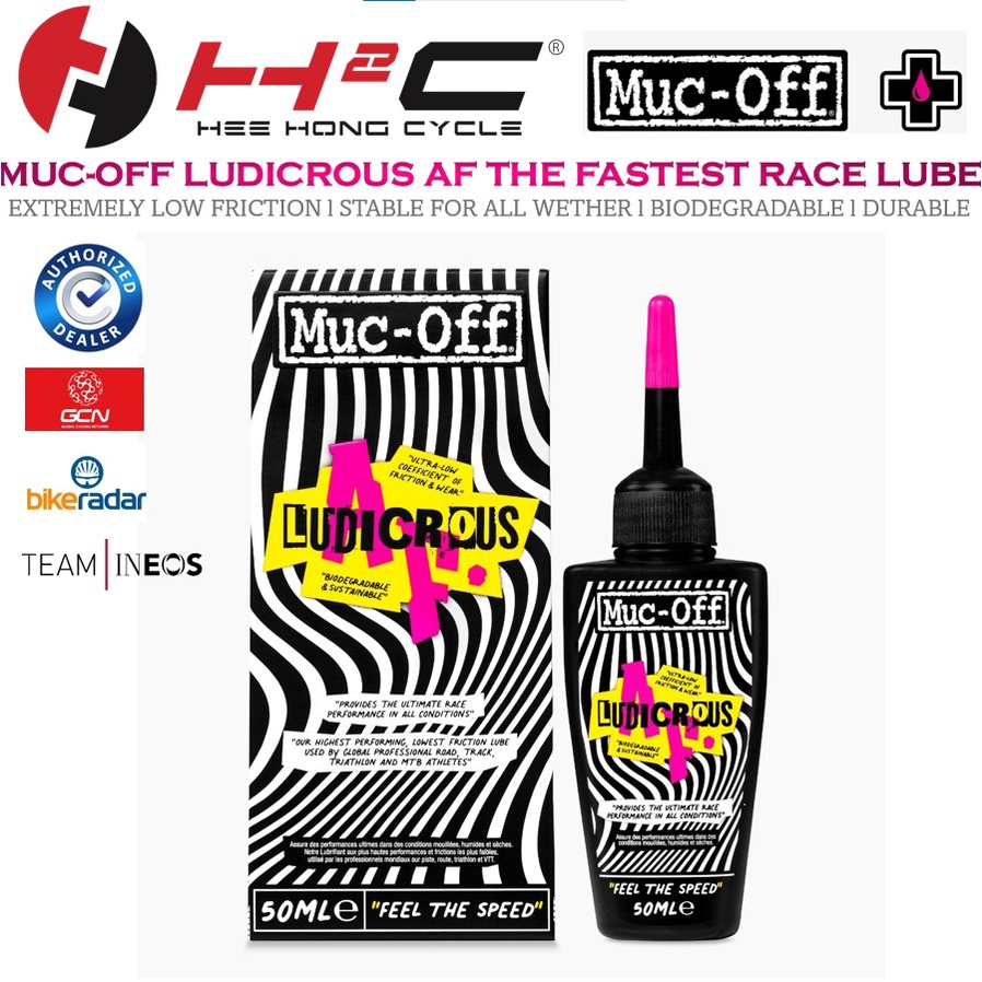 MUC OFF Ludicrous AF The Fastest Chain Lube 50ml Shopee Malaysia