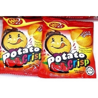 Win2 Potato Chips Tomato Flavour 20g | Shopee Malaysia