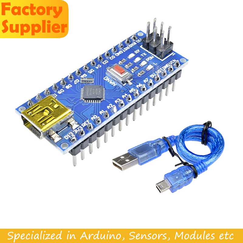 Nano V3.0 Mini USB ATmega328 Module 5V 16Mhz Micro Controller CH340G ...