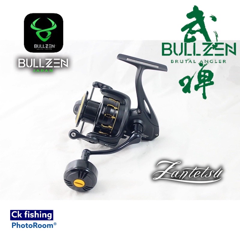 Bullzen Zantetsu Spinning Reel Size SW800 Drag 3kg To SW6000 Drag 30kg /  Mesin pancing / Saltwater Fishing Spinning Reel