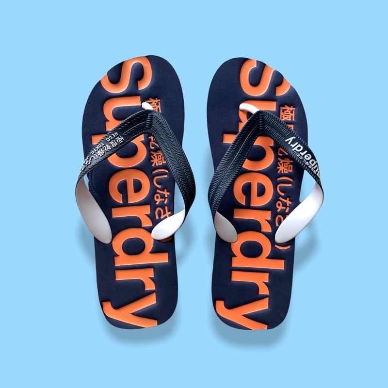 READY STOCK Superdry Men s Fashion Slippers Flip Flops Shoes